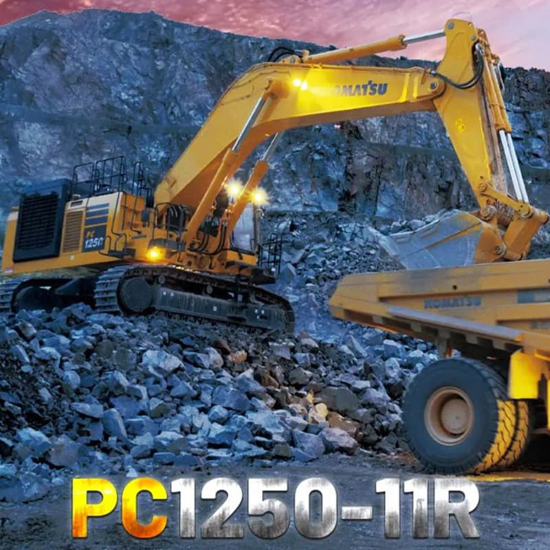 Komatsu PC1250-11R mining excavator